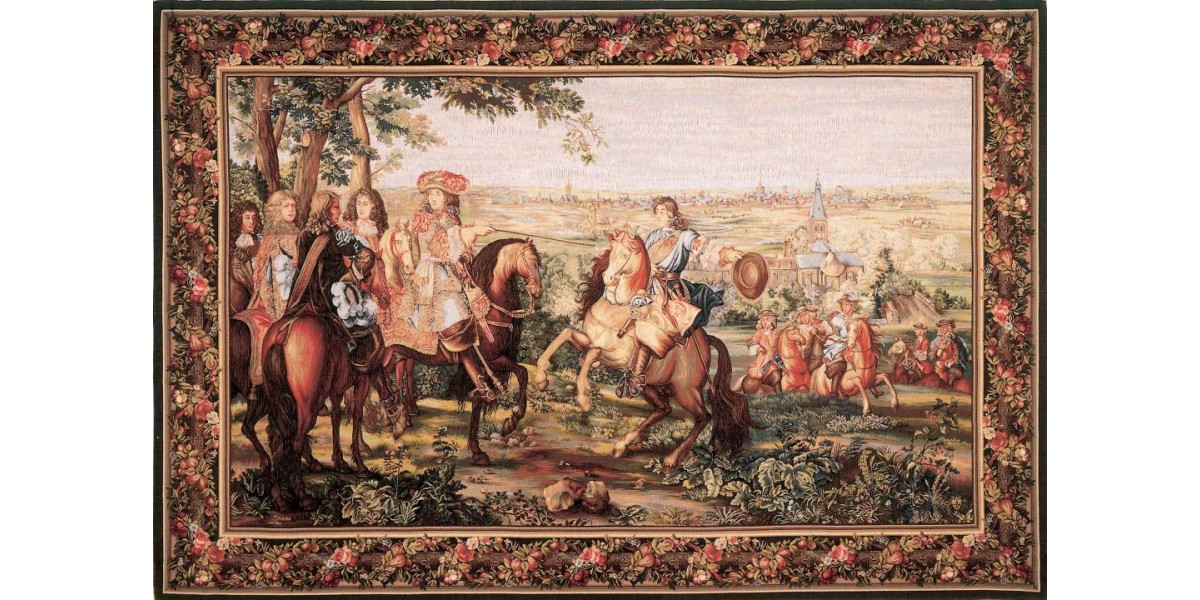 Gobelín Tapisserie La prise de Lille